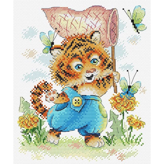 MP Studia Striped Hunter Counted Cross Stitch Kit